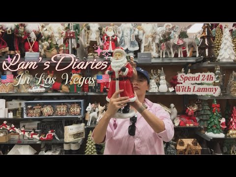 Lam’s Diaries in Las Vegas🇺🇸🕯️// نهار كامل معايا👻 تحضيرات سفر المغرب✨جولة فمحلات أمريكية🇺🇸