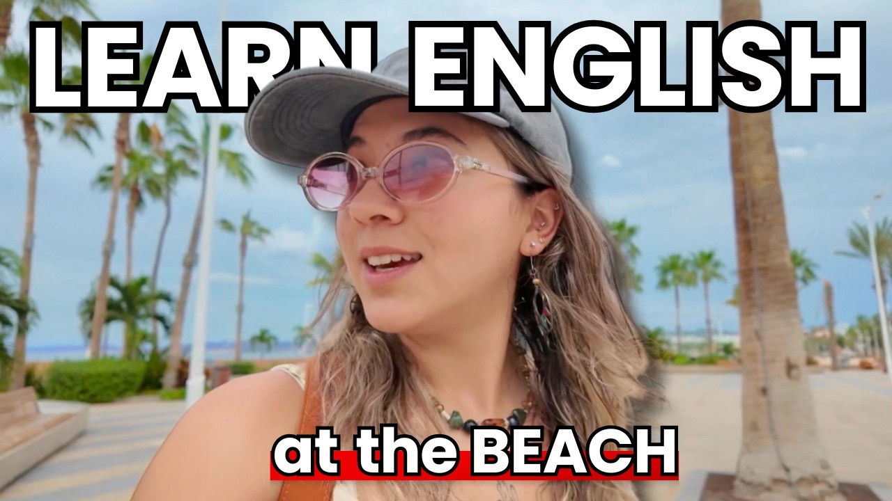 Learn English While You Spend a Day at the Beach | Slow English Listening