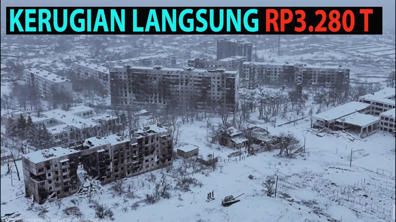 4 Tahun Perang, Ukraina Butuh Rp9.900 Triliun untuk Rekonstruksi