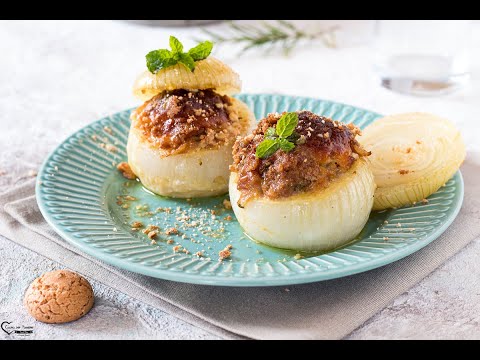 CIPOLLE RIPIENE AL FORNO