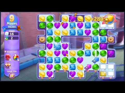 Wonka's World of Candy Level 354 - NO BOOSTERS + FULL STORY 🍫 | SKILLGAMING ✔️