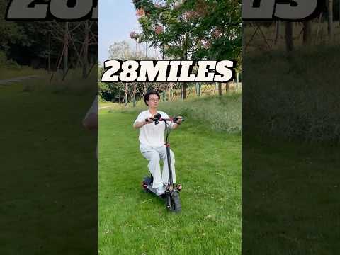 J11 Electric Scooter 🚀 From Fold to Ride in Seconds! | Smooth Off-Road Performance 🌿