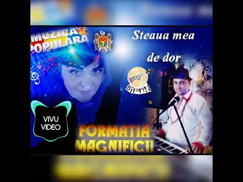 Formația Magnificii Nisporeni New 2023 - Steaua mea de dor.