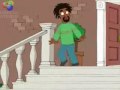 Family Guy Bobby McFerrin falls down stairs