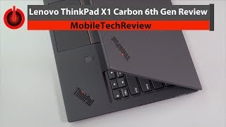 Lenovo ThinkPad X1 Carbon G6 (20KH006MRT) - відео 1