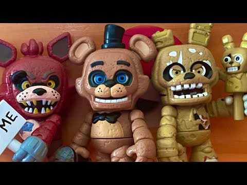 FNAF FUNKO SNAPS FREDDY, SPRINGTRAP, AND FOXY REVIEW! - Five Nights at Freddy's Toys Merch Review