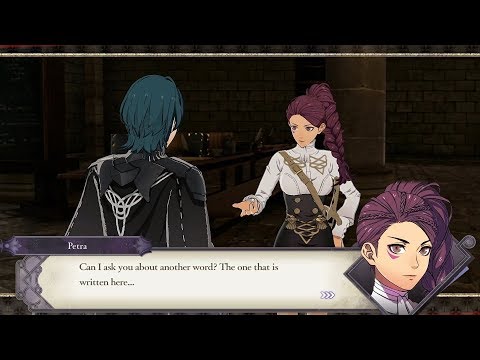 Byleth (M) & Petra Support Conversations  - Fire Emblem: Three Houses [Switch]