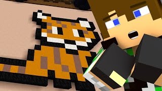 TRA PIXEL ART E BRUTTI ORCHI - Minecraft Build Battle
