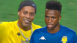 RONALDINHO E VINI JR🔸🆚🔹CAFÚ E ROBERTO CARLOS - THE BEAUTIFUL GAME