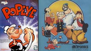 Popeye [1985] ZX Spectrum Runplay