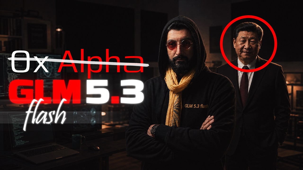 هویت هوش مصنوعی مرموز برملا شد +  بررسی و ساخت اپ امنیت ملی | GLM 5.3 Flash = Ox Alpha