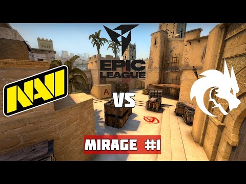 Матч на вылет. NAVI vs SPIRIT. Map-1 Mirage. EPIC CIS League Spring 2021
