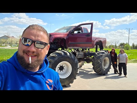 Potężna parczewska próba przewrócenia pojazdu 