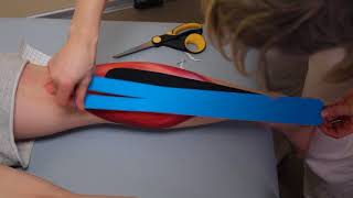 GM kinesiology tape - Problémy s Achillovou šlachou - tejpování