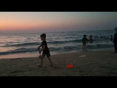 play time at the beach ⛱️🏖️🏖️🏖️⛱️⛱️⛱️ with wajdan.