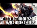 Nioh Collection PS5 Vs PS4 Pro 4K Quality 120Hz Modes Tested On Both Games