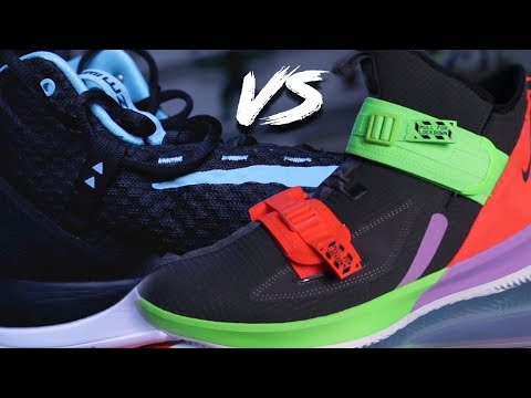 LEBRON SOLDIER 13 OR ZOOM RIZE // COMPARISON