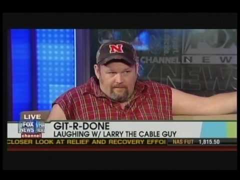 Larry the Cable Guy is a Green Bay Packers Fan!