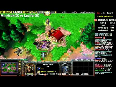 워크3 인컵 21회차 16강 Minhyuk vs Lucifer