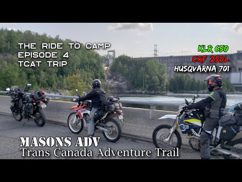 TCAT Trip Episode 4 Calabogie to Granite Lake | Masons ADV | KLR