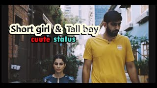 Short girl+Tall boy cuute status video  Downloadin
