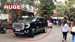 GMC Yukon DENALI spotted on INDIAN ROADS | FULL SIZE SUV