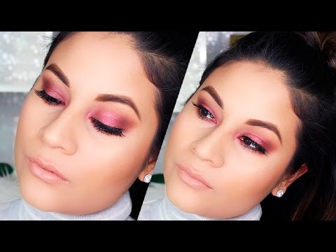 Maquillaje de ojos con pigmentos para una fiesta de noche
