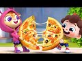 Let S Share The Pizza Sharing Is Caring Good Manners Nursery Rhymes Kids Songs BabyBus