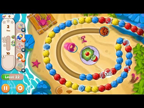 Marble Woka Woka Level -22 | Bubble Shooter Color Match 3