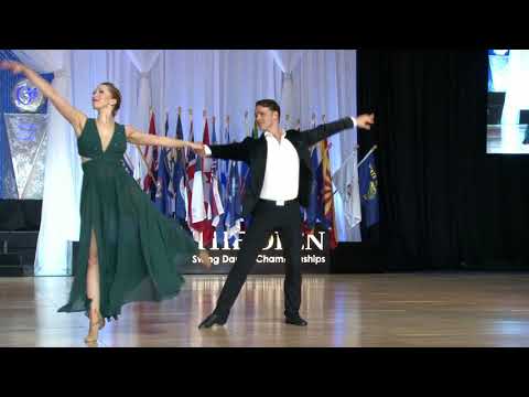 Weston Krukow & Cameo Cross 2nd Place Cabaret 2017 US Open Swing Dance Championships