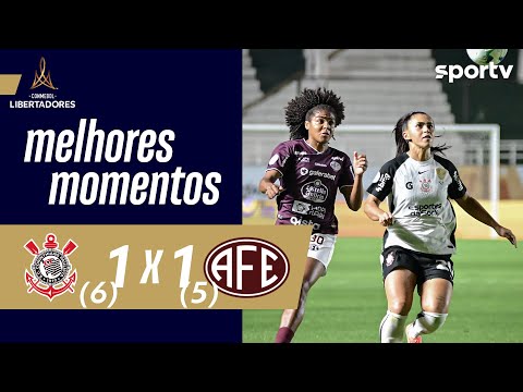 Gols e lances de Corinthians x Ferroviária-SP