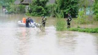 preview picture of video 'Powódź wdarła się do naszego powiatu!'
