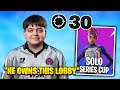 Pollo Tried To WIPE The ENTIRE Solo Series Cup Lobby