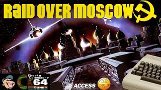 RAID OVER MOSCOW – Commodore 64 (1984) | Cold War Action Flight Shooter