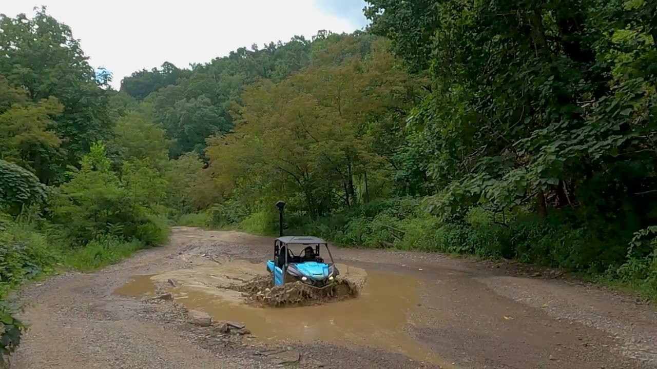 Play: The RATT hitch-mounted deployment on UTV through rugged terrain