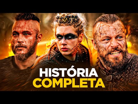 VIKINGS - A HISTORIA COMPLETA da SERIE VIKINGS - RESUMO COMPLETO SERIE