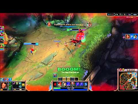 League Of Legends | URF | Darius and Wukong bot OP