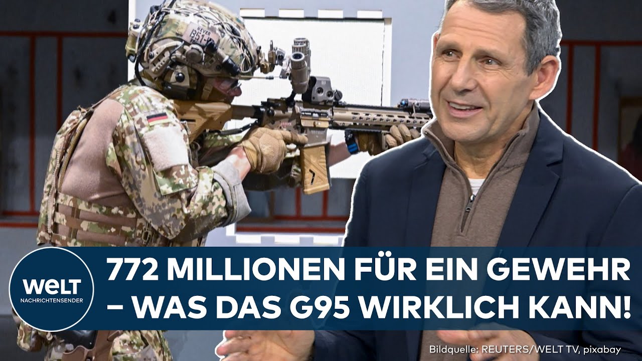 BUNDESWEHR: Neues Sturmgewehr G95! Robust, präzise, kampfbereit!