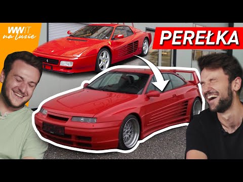Opel Calibra - Testarossa za 15 000zł! - Perełki z aukcji