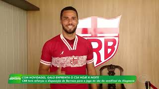 Veja como foi a preparação do CRB para a primeira semifinal contra o CSA - 18/2/26