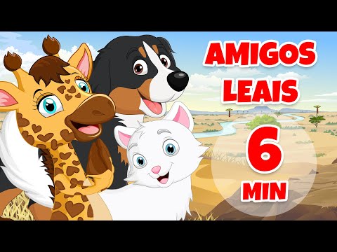 Amigos Leais - Giramille 6 minutos | Desenho Animado Musical