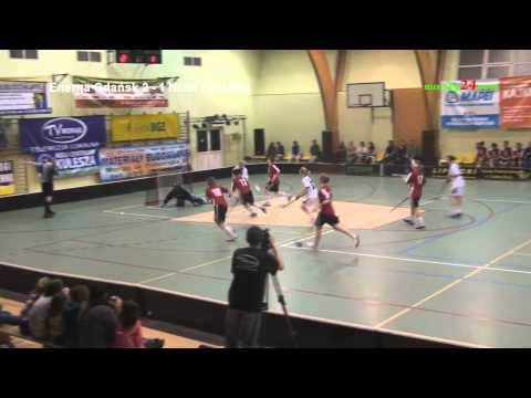 Finał Mistrzostw Polski Juniorek Starszych w Unihokeju  Energa Gdańsk vs  Nolet Żabi Róg