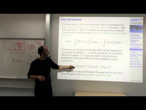 Variational Methods for Computer Vision - Lecture 17  (Prof. Daniel Cremers)