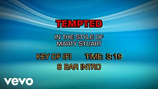 Marty Stuart - Tempted (Karaoke)