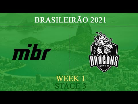 MIBR vs BD @Kafe | Brasileirão 2021 - Stage 3 | MIBR vs Black Dragons e-Sports  Week 1