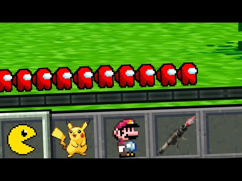 Minecraft, But I Get SUPERPOWERS From Video Game Hearts!