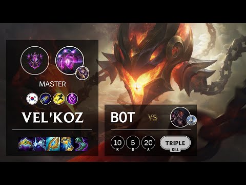 Vel'Koz Bot vs Lucian - KR Master Patch 11.23
