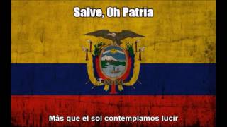 Ecuador National Anthem (Salve, Oh Patria) - Nightcore Style With Lyrics