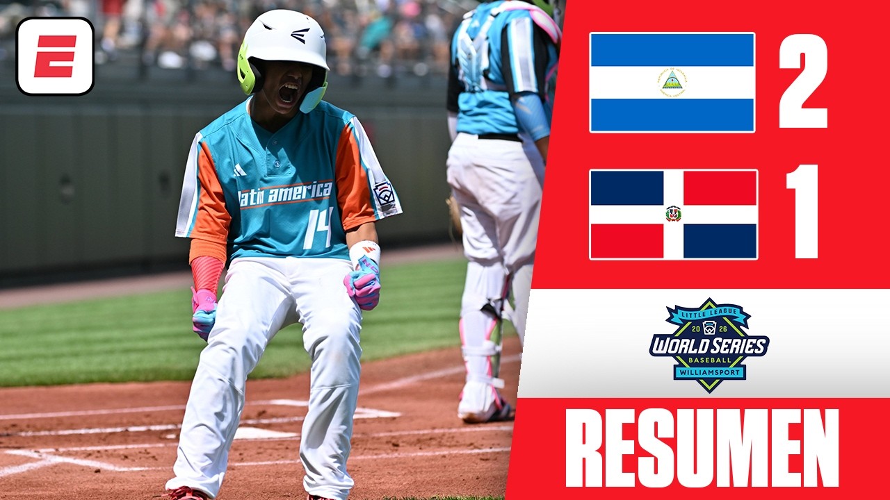 ÉPICO TRIUNFO de NICARAGUA ante REPÚBLICA DOMINICANA en la Serie Mundial de Pequeñas Ligas | Resumen