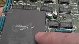 Commodore Amiga A3640 Repair / Recap - 68040